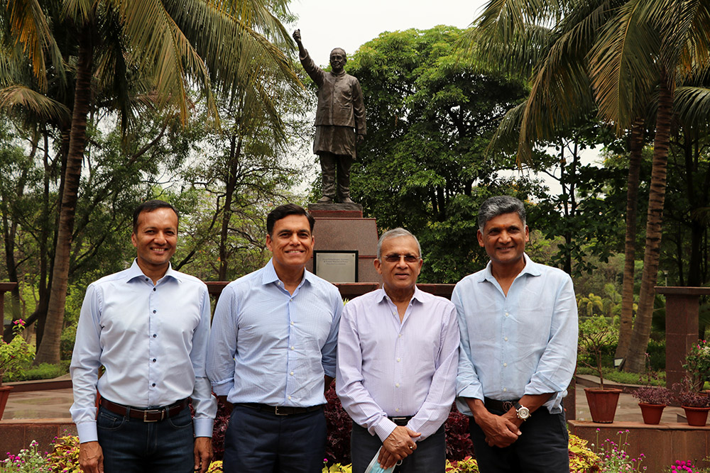 The four pillars of the Indian steel industry meet at Jindal Stainless Limited, Jajpur - Jindal Stainless