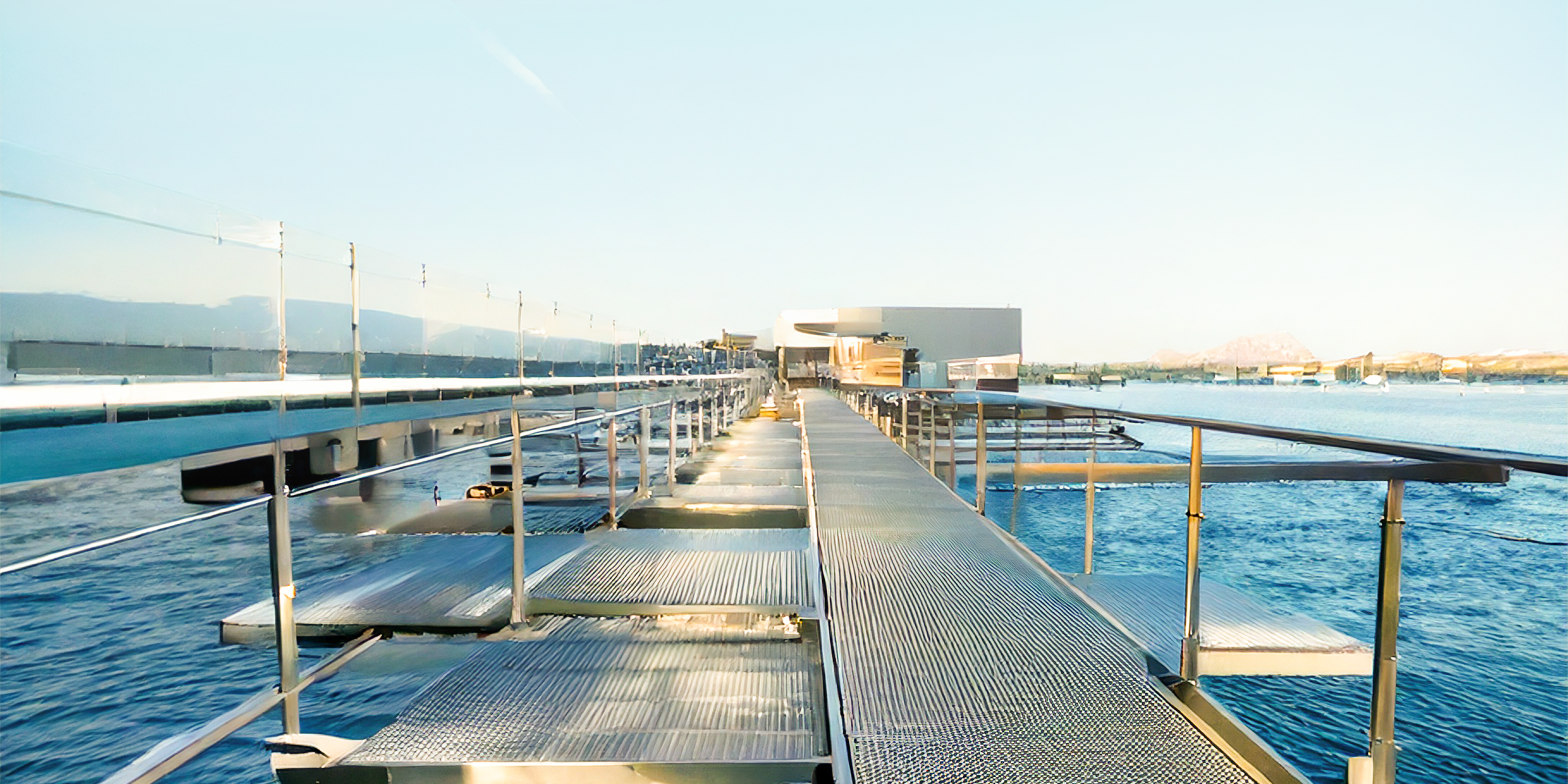 Stainless Steel Pontoons
